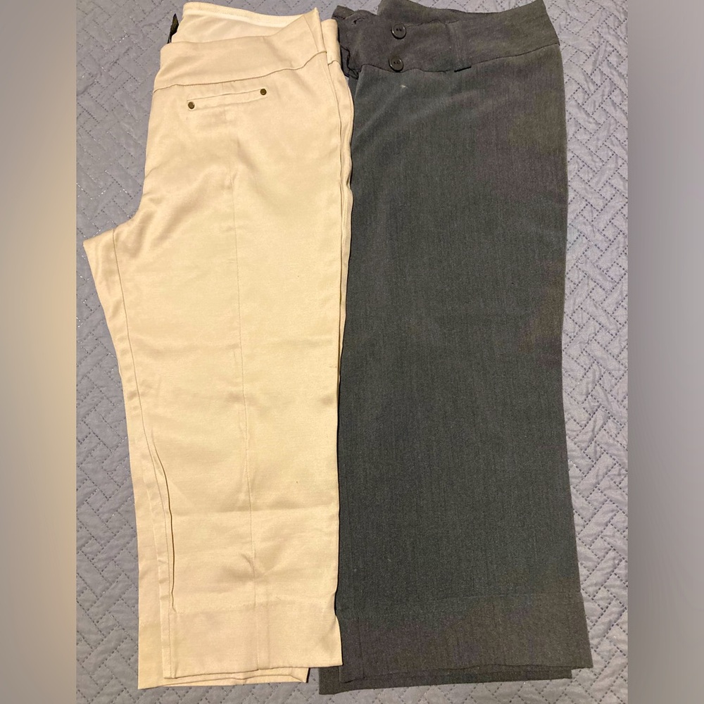 Flare capris